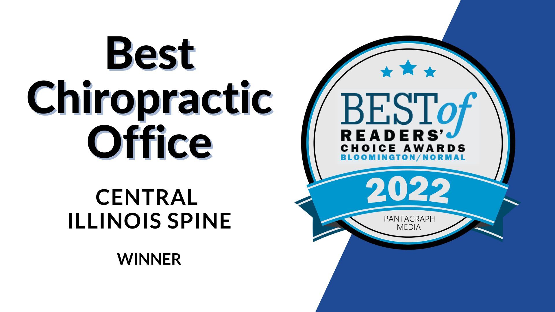 Best Chiropractic Office - Winner
